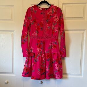 Alexia Admor Pink Floral Kids Dress